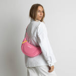 Padded Hip Bag medium - soft pink - VIVI MARI