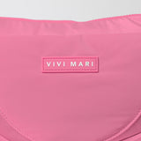 Padded Hip Bag medium - soft pink - VIVI MARI