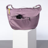 Padded Hip Bag oversized - ash plum - VIVI MARI