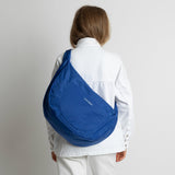 Padded Hip Bag oversized - blue - VIVI MARI