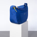 Padded Hip Bag oversized - blue - VIVI MARI