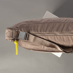 Padded Hip Bag oversized - dark mushroom - VIVI MARI
