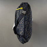 Padded Hip Bag oversized - leo splashes navy/olive - VIVI MARI