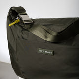 Padded Hip Bag oversized - olive - VIVI MARI