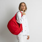 Padded Hip Bag oversized - true red - VIVI MARI