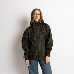 Rain Jacket drops olive/black - VIVI MARI