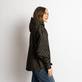 Rain Jacket drops olive/black - VIVI MARI