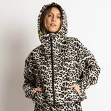 Rain Jacket leo splashes black/sand - VIVI MARI