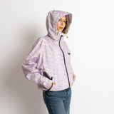 Rain Jacket leo splashes lavender/grey - VIVI MARI