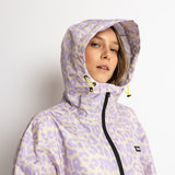 Rain Jacket leo splashes lavender/grey - VIVI MARI