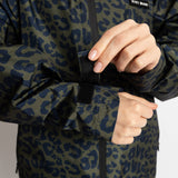 Rain Jacket leo splashes navy/olive - VIVI MARI