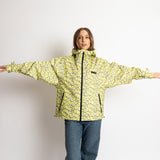 Rain Jacket leo splashes yellow/grey - VIVI MARI