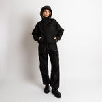 Rain Jacket solid black - VIVI MARI