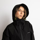 Rain Jacket solid black - VIVI MARI