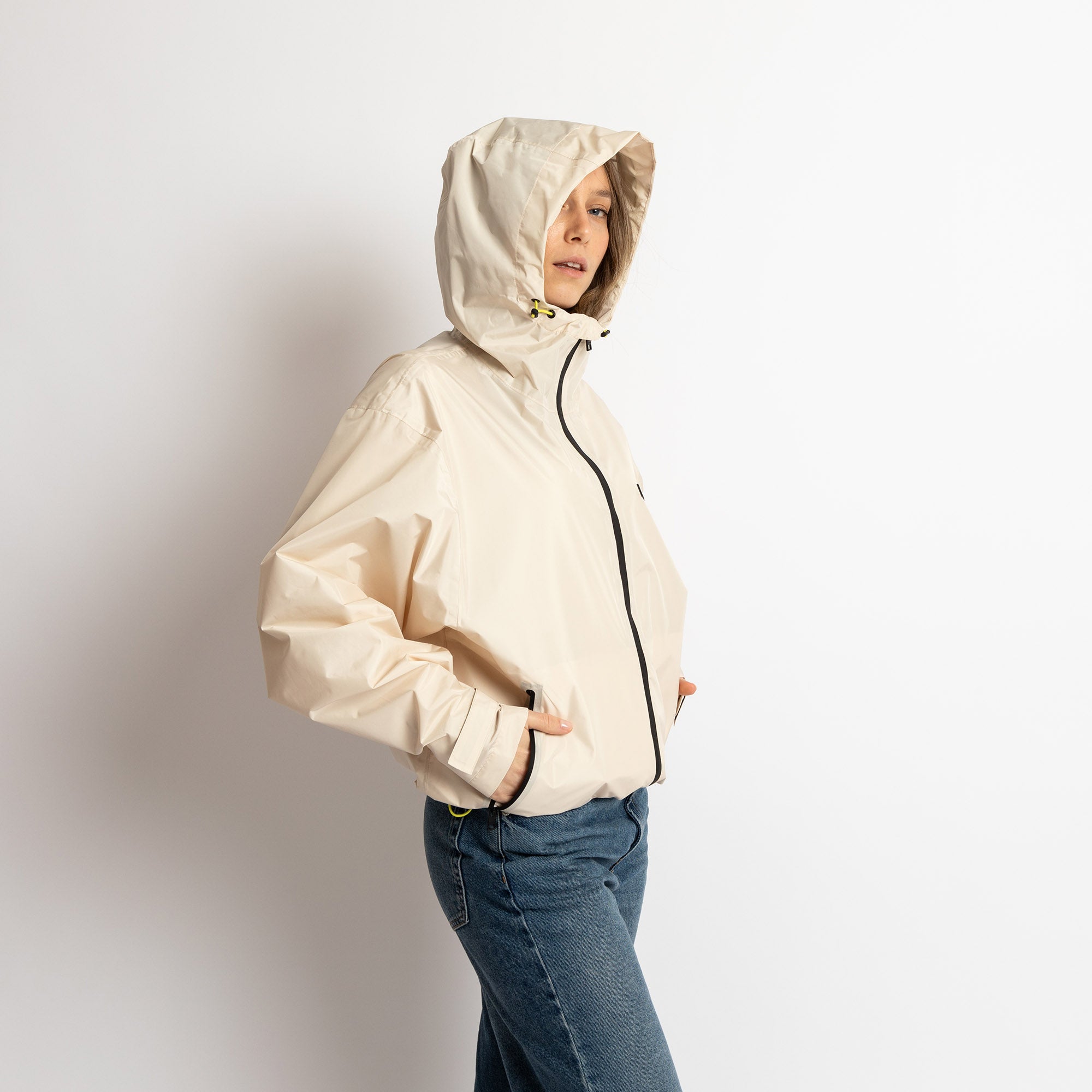 Rain Jacket solid sand - VIVI MARI