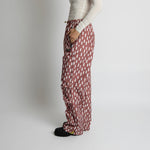 Rain Pants drops mauve/white - VIVI MARI