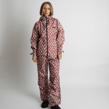 Rain Pants drops mauve/white - VIVI MARI