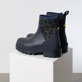 Rainboots short navy/leo navy - olive - VIVI MARI