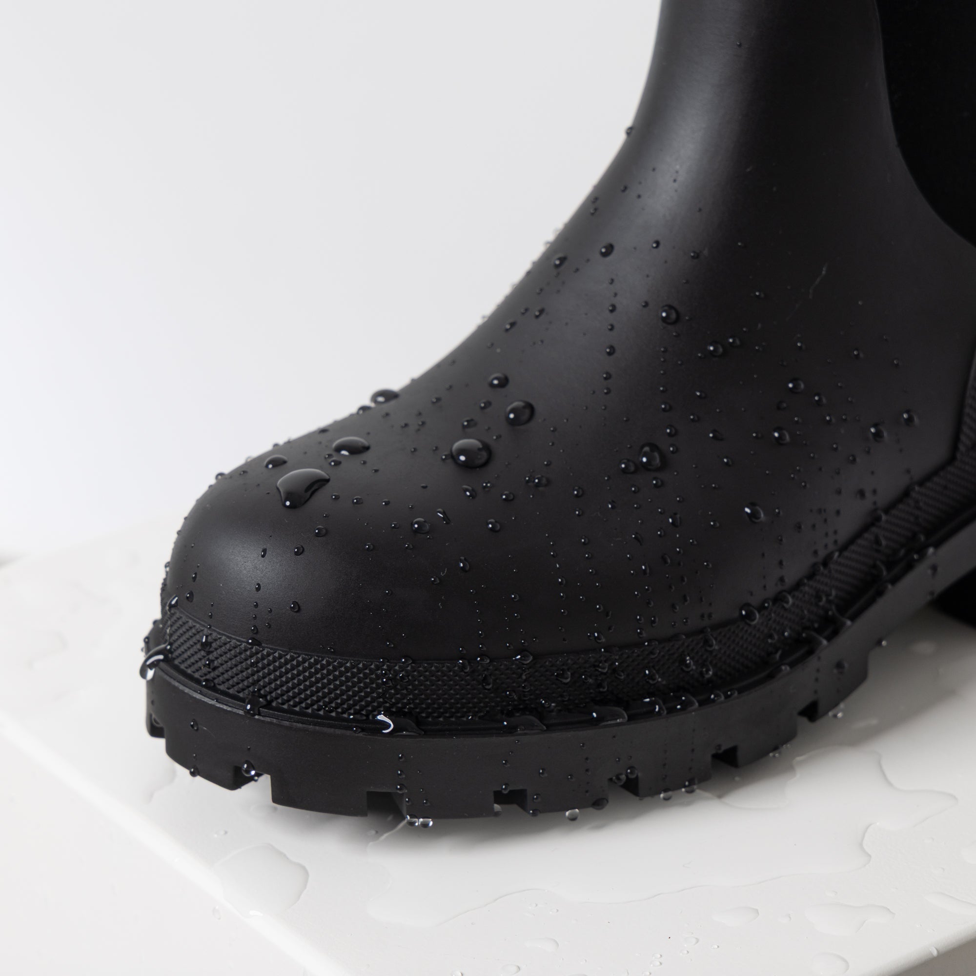 Rainboots short solid black - VIVI MARI