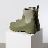 Rainboots short solid pale olive - VIVI MARI