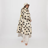 Raincoat dots black/sand - VIVI MARI