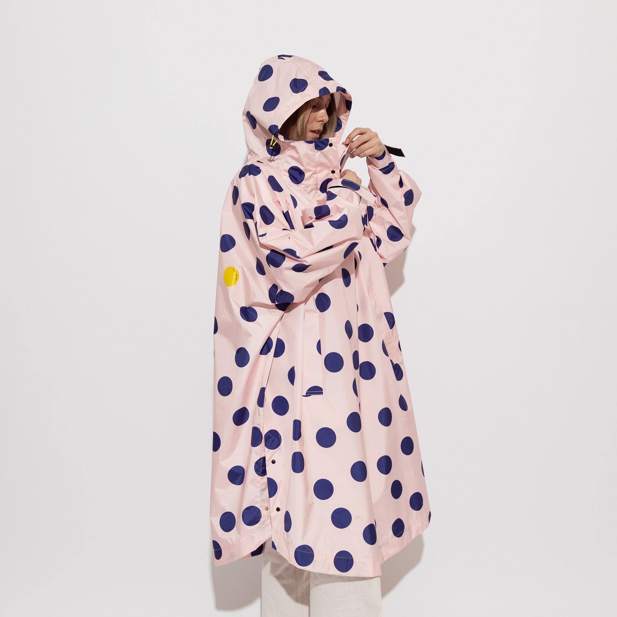 Raincoat dots powder/blue - VIVI MARI