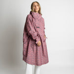 Raincoat leo splashes ash plum/light berry - VIVI MARI