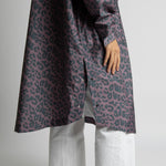 Raincoat leo splashes dark grey/ash plum - VIVI MARI