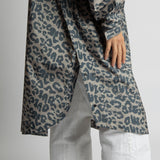 Raincoat leo splashes dark grey/mushroom - VIVI MARI