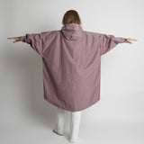 Raincoat solid ash plum - VIVI MARI