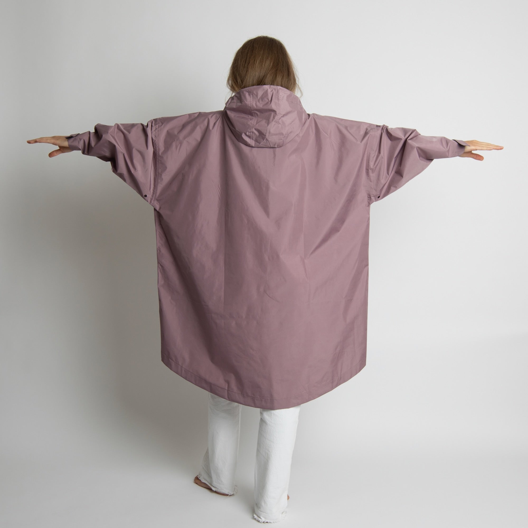 Raincoat solid ash plum - VIVI MARI