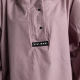 Raincoat solid ash plum - VIVI MARI