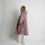 Raincoat solid ash plum - VIVI MARI