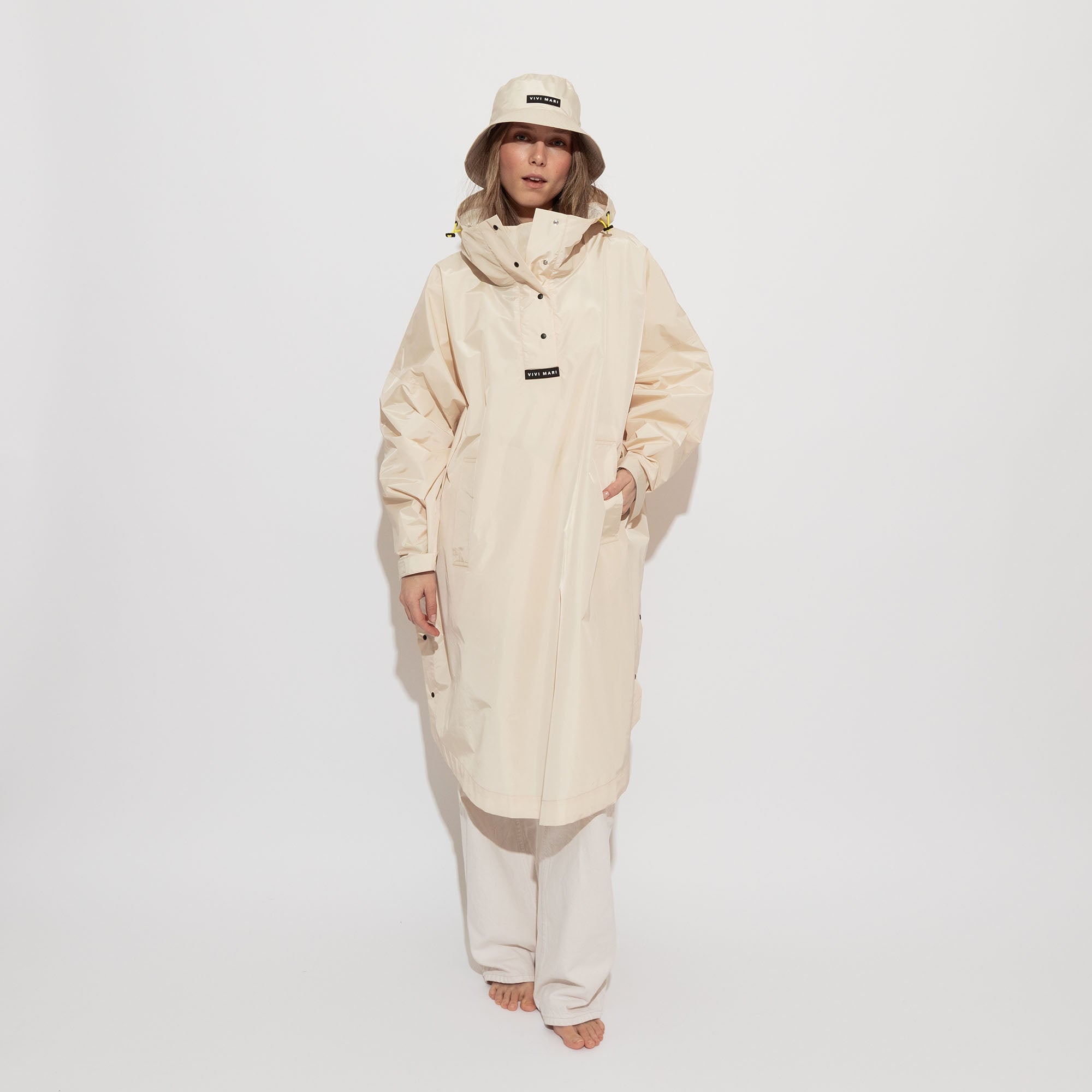 Raincoat solid sand - VIVI MARI