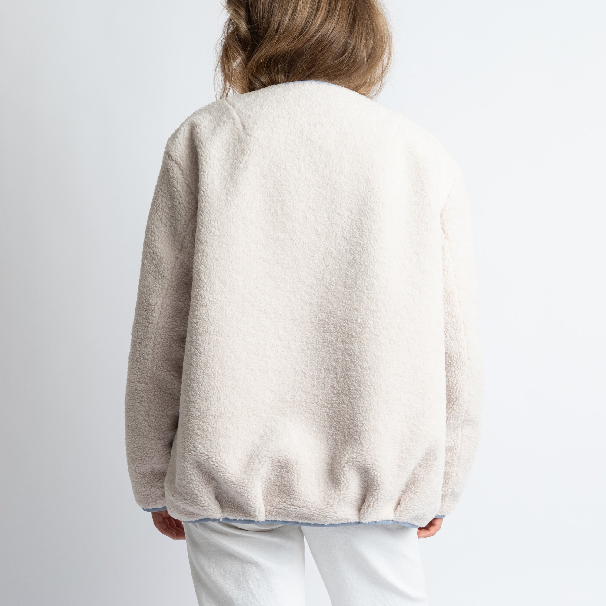 Reversible Bomber Jacket - ash blue/sand - VIVI MARI