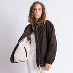 Reversible Bomber Jacket - chocolate/sand - VIVI MARI