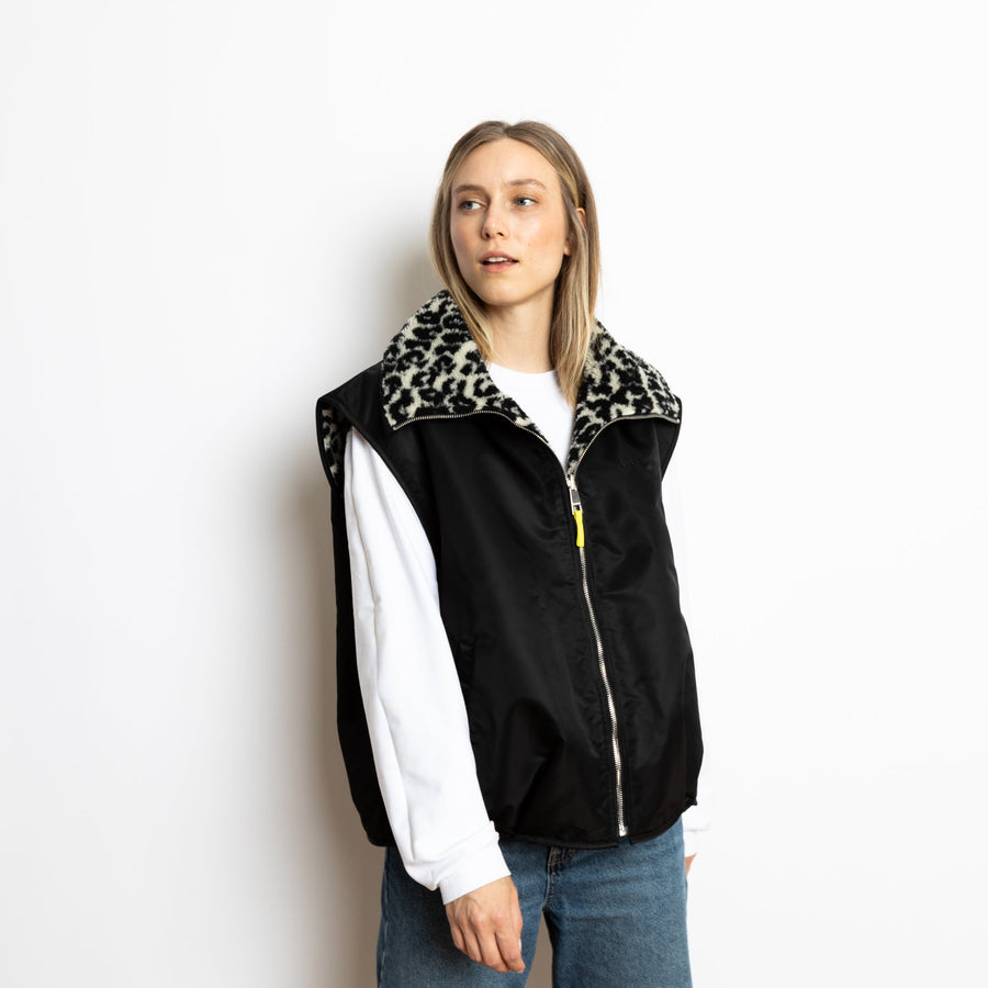 DS Reversible White Water Leo Padded Vest