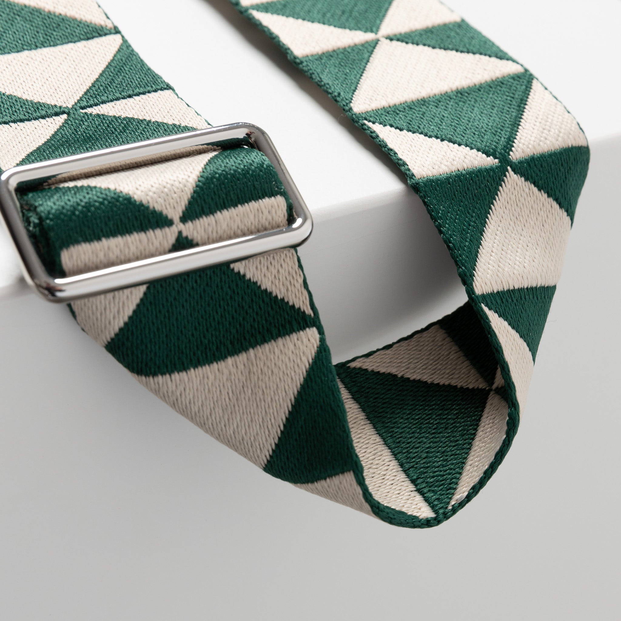 strap triangles green/sand - navy - VIVI MARI
