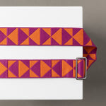 strap triangles magenta/orange - stone - VIVI MARI