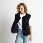Teddy Fleece Vest - navy - VIVI MARI