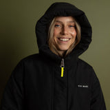 Winter Parka black/leo black - sand - VIVI MARI