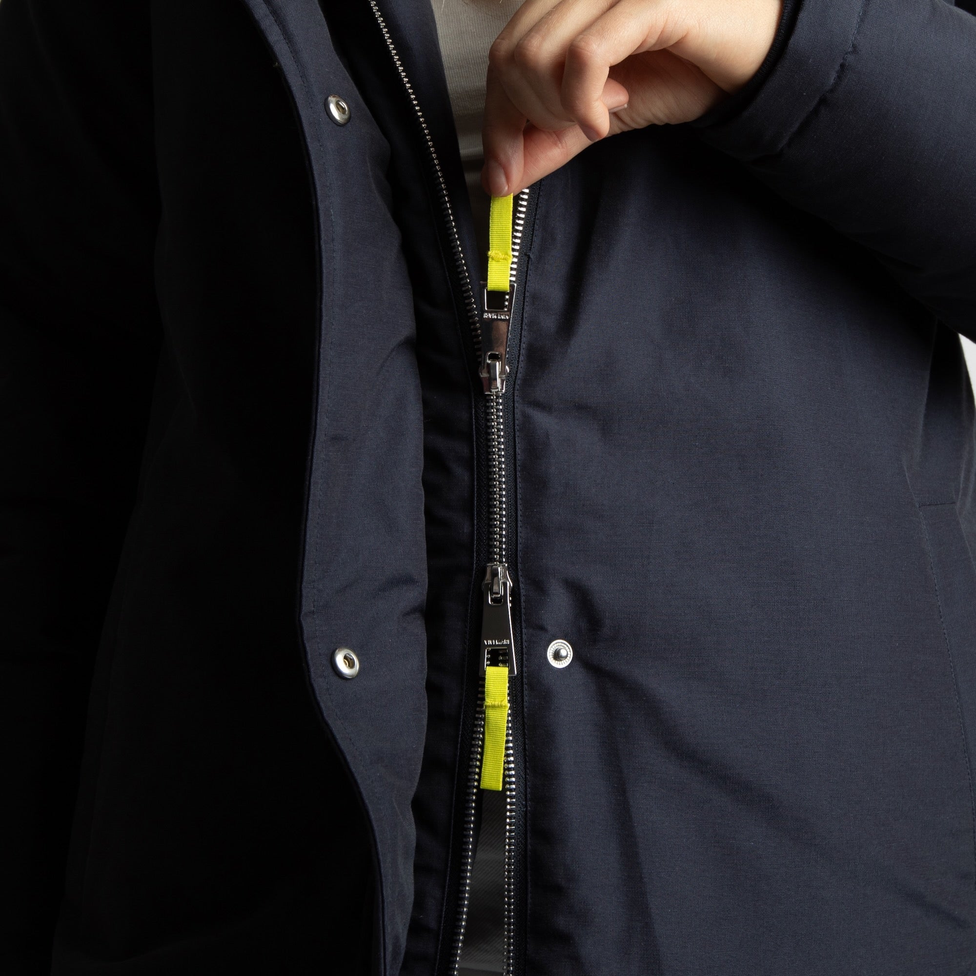 Winter Parka navy/leo navy - olive - VIVI MARI