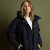 Winter Parka navy/leo navy - olive - VIVI MARI