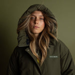 Winter Parka olive/leo navy - olive - VIVI MARI