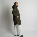 Winter Parka olive/leo navy - olive - VIVI MARI