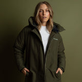 Winter Parka olive/leo navy - olive - VIVI MARI