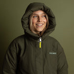 Winter Parka olive/leo navy - olive - VIVI MARI