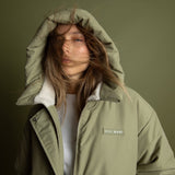 Winter Parka pale olive/sand - VIVI MARI