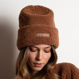 Beanie Teddy - caramel - VIVI MARI