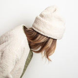 Beanie Teddy - sand - VIVI MARI